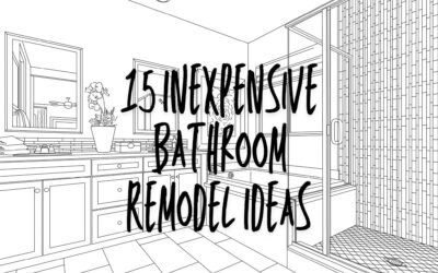 15 Inexpensive Bathroom Remodel Ideas